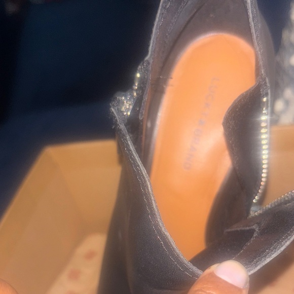 Lucky Brand Black Ankle Booties - Picture 13 of 13